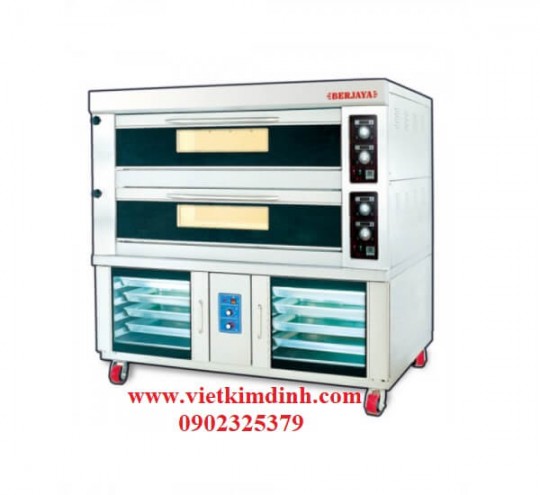 Lò nướng điện 2 tầng có ủ bột